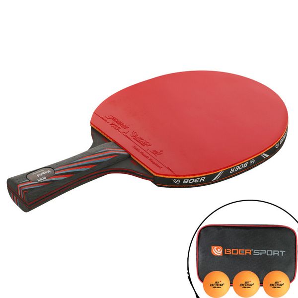 high level s6 carbon fiber nanoscale wrb system he sponge rubber table tennis bat racket light long short handle paddle blade
high level s6 carbon fiber nanoscale wrb system he sponge rubber table tennis bat racket light long short handle paddle blade