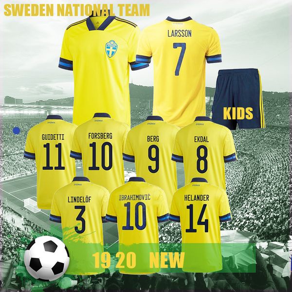 sweden lbrahimovic johansson guidetti forsberg berg larsson european cup football jerseys home yellow away blue custom swedish new 20, Black;yellow
sweden lbrahimovic johansson guidetti forsberg berg larsson european cup football jerseys home yellow away blue custom swedish new 20, Black;yellow