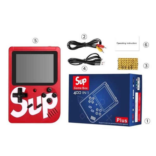 new sup games console mini handheld game box portable classic video game player 3.0 inch color display 400 games av-out with retail box
new sup games console mini handheld game box portable classic video game player 3.0 inch color display 400 games av-out with retail box