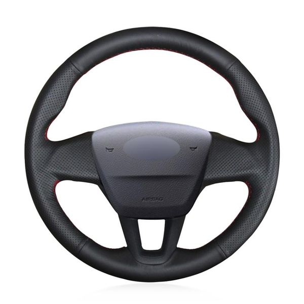 hand sew black genuine leather car steering wheel cover for focus 3 2015 2016 2017 2018
hand sew black genuine leather car steering wheel cover for focus 3 2015 2016 2017 2018