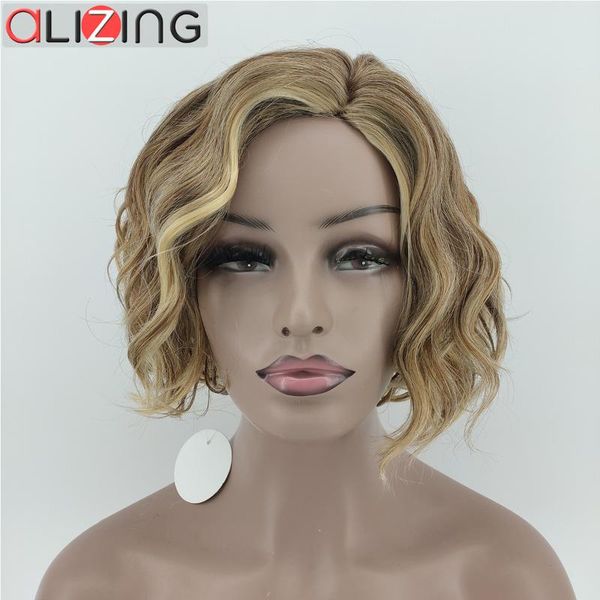 alizing short bouncy curly wig omber brown blonde synthetic hair high temperature fiber for african american women, Black
alizing short bouncy curly wig omber brown blonde synthetic hair high temperature fiber for african american women, Black