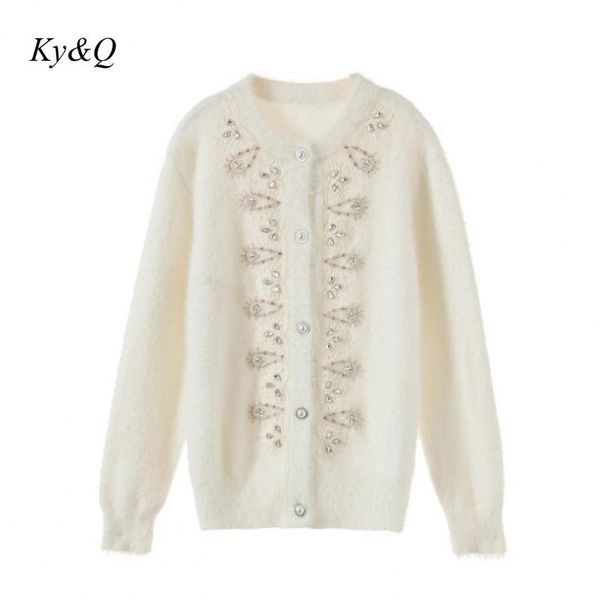 brand design 2020 women new winter beaded high qulity knit cardigan women white sweater luxury coat cjristmas clothes
brand design 2020 women new winter beaded high qulity knit cardigan women white sweater luxury coat cjristmas clothes