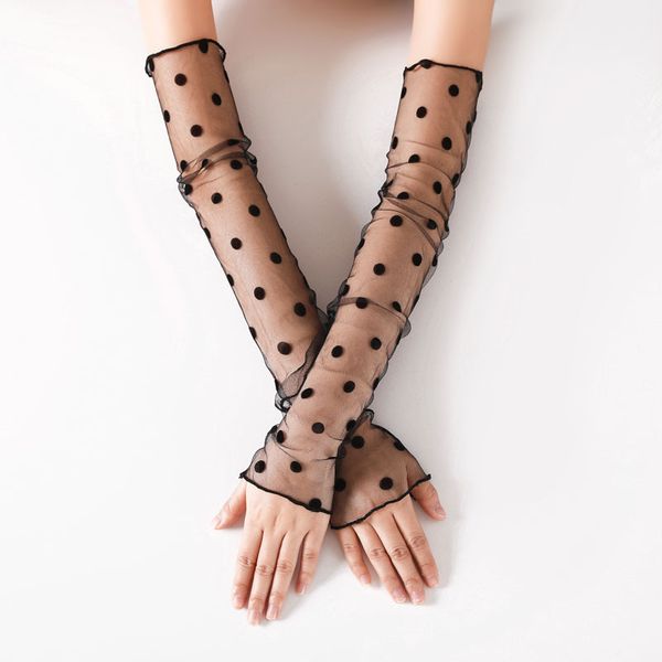 women summer mesh lace thin ultra-thin arm sleeve ladies sunscreen anti-uv breathable cycling gloves driving arm warmers, Silver
women summer mesh lace thin ultra-thin arm sleeve ladies sunscreen anti-uv breathable cycling gloves driving arm warmers, Silver