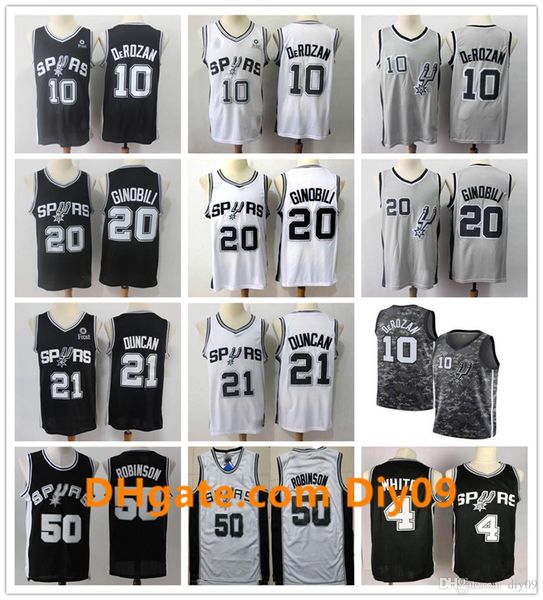 тим данкан 21 сан-антонио шпоры дерозана 10 джерси джинобил 20 mens robinson белого iceman swingman баскетбольный, Black;red
тим данкан 21 сан-антонио шпоры дерозана 10 джерси джинобил 20 mens robinson белого iceman swingman баскетбольный, Black;red