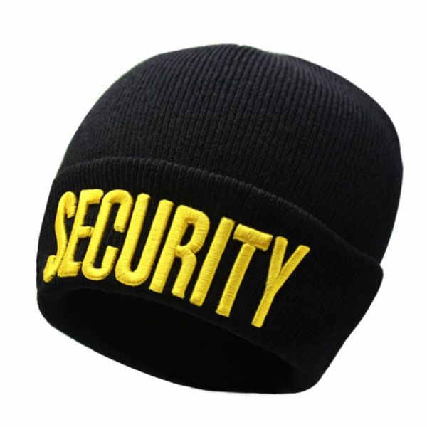 security beanie embroidery winter hats women skull cap security doorman cops guard club bouncer men knitted beanie keep warm cap
security beanie embroidery winter hats women skull cap security doorman cops guard club bouncer men knitted beanie keep warm cap