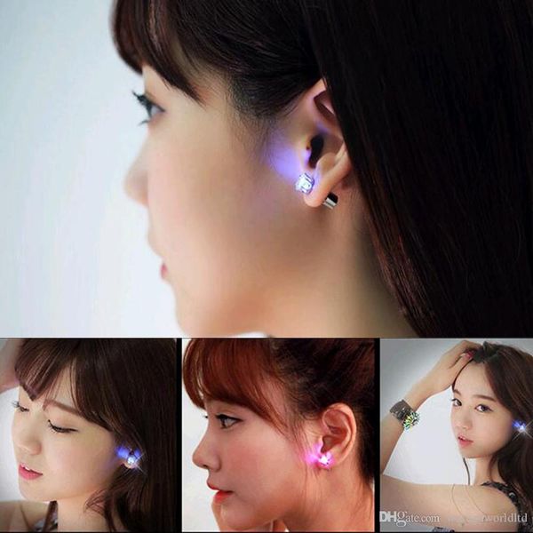 women fashion jewelry led earring light glowing crystal stainless ear drop ear stud earring jewelry bar trendsetter essential earring, Golden;silver
women fashion jewelry led earring light glowing crystal stainless ear drop ear stud earring jewelry bar trendsetter essential earring, Golden;silver