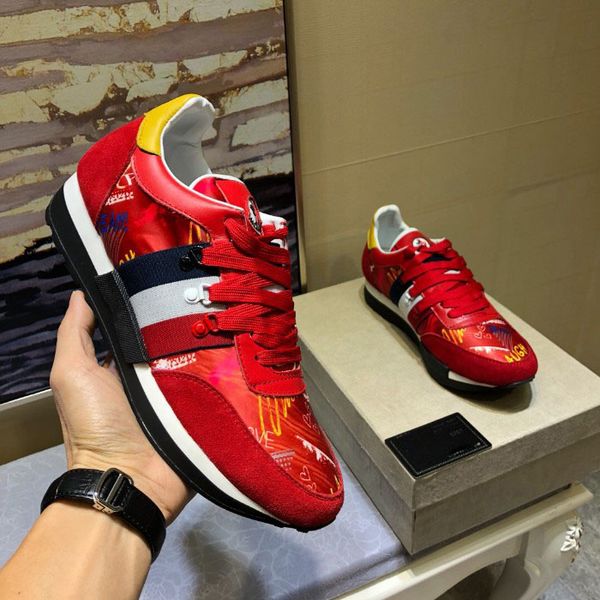 comfortable leather men's shoes designer shoes original fashion luxury designer men's casual sneakers, Black
comfortable leather men's shoes designer shoes original fashion luxury designer men's casual sneakers, Black