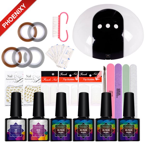 full manicure set with lamp nail kit 24w uv led lamp for nail art sets 4pcs 8ml uv gel polish set tools for manicure
full manicure set with lamp nail kit 24w uv led lamp for nail art sets 4pcs 8ml uv gel polish set tools for manicure