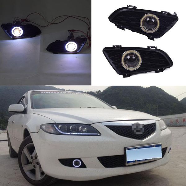 1 pair led daytime running light with halogen fog lamp for 6 2003 2004 2005 2006 2007 2008 replace original fog lamp hole
1 pair led daytime running light with halogen fog lamp for 6 2003 2004 2005 2006 2007 2008 replace original fog lamp hole