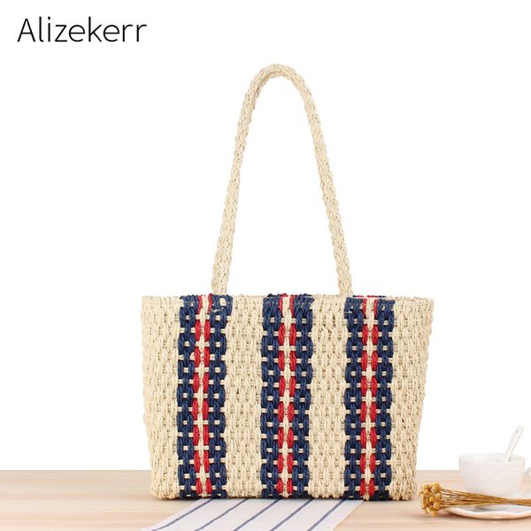 panelled stripes woven beach handbag women summer vacation korean large pillow tote straw bag female simple daily shopping bags
panelled stripes woven beach handbag women summer vacation korean large pillow tote straw bag female simple daily shopping bags
