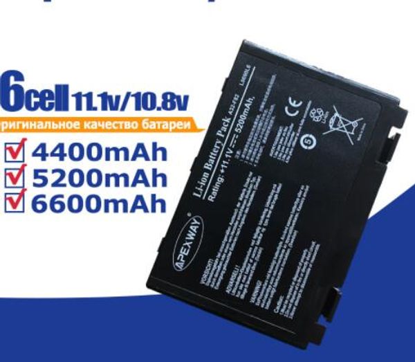 11.1 v аккумулятор для ноутбука asus a32-f82 a32-f52 a32 f82 f52 k50ij k50 k51 k50ab k40in k50id k50ij k40 k50in k60 k61 k70
11.1 v аккумулятор для ноутбука asus a32-f82 a32-f52 a32 f82 f52 k50ij k50 k51 k50ab k40in k50id k50ij k40 k50in k60 k61 k70
