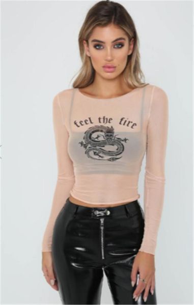 perspective t shirt women long sleeve bodycon body o neck transparent t-shirts femme tees snake print t-shirt clubwear, White
perspective t shirt women long sleeve bodycon body o neck transparent t-shirts femme tees snake print t-shirt clubwear, White
