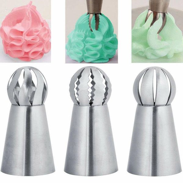 3pcs stainless steel ball pastry tips baking cake flower decorating nozzles torch pastry tips kitchen tool mma1740
3pcs stainless steel ball pastry tips baking cake flower decorating nozzles torch pastry tips kitchen tool mma1740