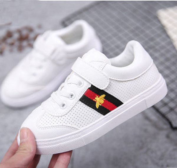 ГОРЯЧАЯ 2019 весной и осенью новый Little bee детская чистая обувь мальчиков и девочек б