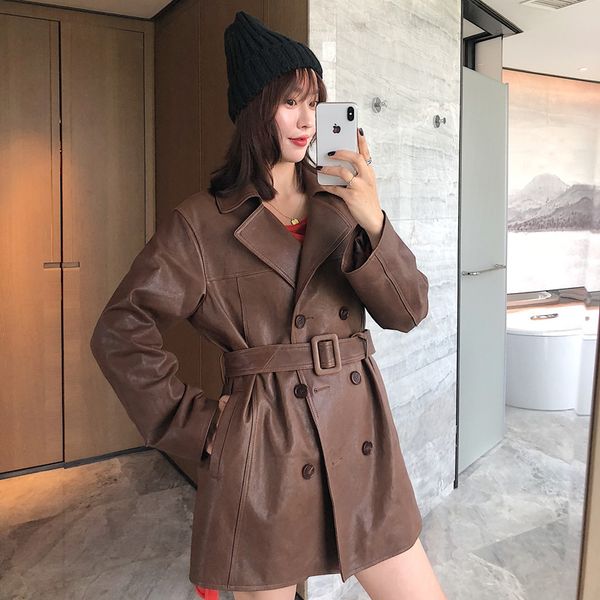 eifurkop short genuine leather jacket coats women slim short leather jacket real sheepskin coat, Black
eifurkop short genuine leather jacket coats women slim short leather jacket real sheepskin coat, Black