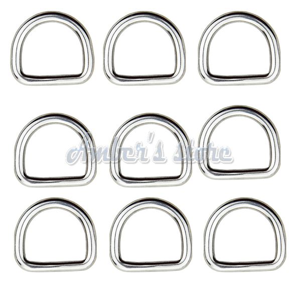 10pcs 3 mm diameter forged aisi 316 stainless steel welded d ring boat hardware rigging hardware
10pcs 3 mm diameter forged aisi 316 stainless steel welded d ring boat hardware rigging hardware