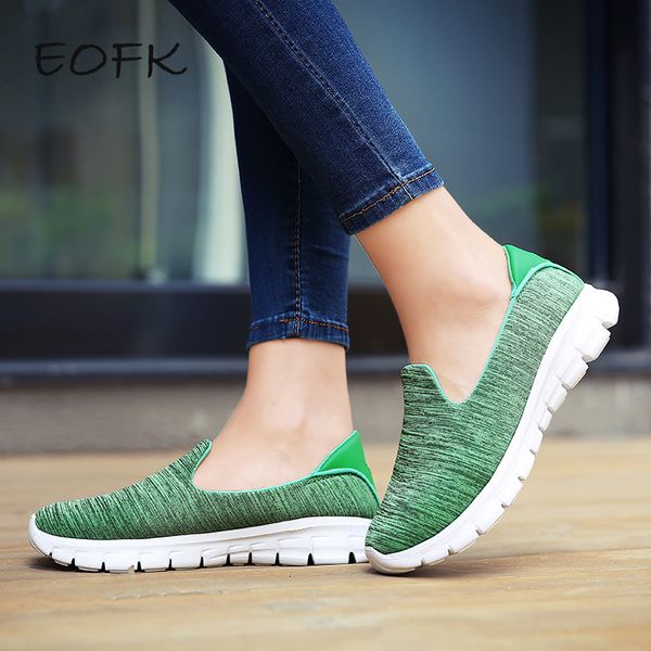 eofk women's sneakers shoes flats lightweight slip on breathable sports shoes comfortable female walking sneakers 8 color, Black
eofk women's sneakers shoes flats lightweight slip on breathable sports shoes comfortable female walking sneakers 8 color, Black