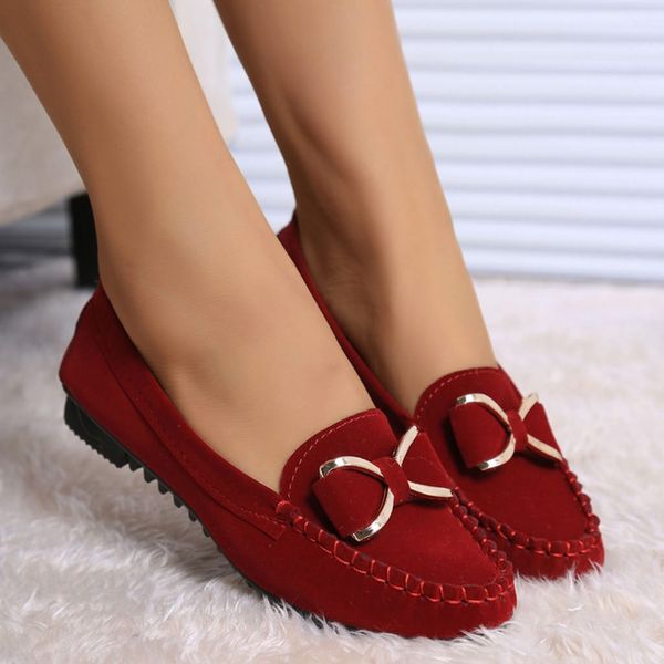 xiniu women's loafers solid colors flat ballet shoes bow knot lazy loafers shallow casual slip on shoes scarpe donna #0803, Black
xiniu women's loafers solid colors flat ballet shoes bow knot lazy loafers shallow casual slip on shoes scarpe donna #0803, Black