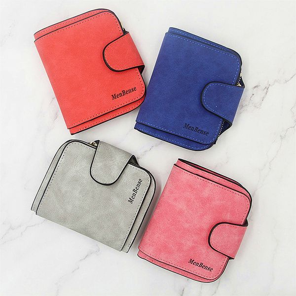 2019 popular style women's short wallets, candy color wallets, multifunctional, large capacity, frosted wallets, Red;black
2019 popular style women's short wallets, candy color wallets, multifunctional, large capacity, frosted wallets, Red;black