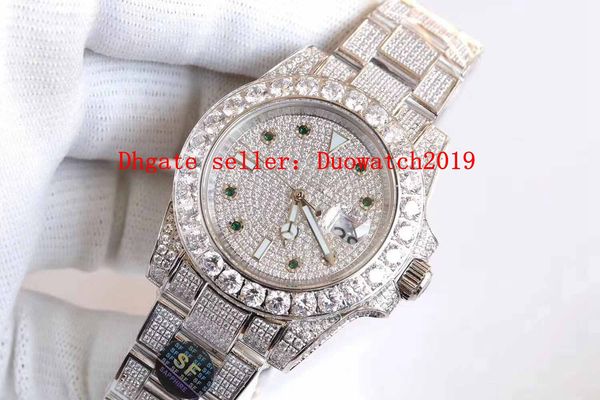 mens selling edition sf factory 40mm ss316l full diamond beze bracelet eta 2813 movement automatic mens mechanical watches, Slivery;brown
mens selling edition sf factory 40mm ss316l full diamond beze bracelet eta 2813 movement automatic mens mechanical watches, Slivery;brown