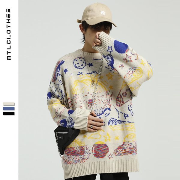fashion homemade graffiti planetary sweater mens designer sweaters pullover luxury sweater warm men sweater striped size -xl, White;black
fashion homemade graffiti planetary sweater mens designer sweaters pullover luxury sweater warm men sweater striped size -xl, White;black