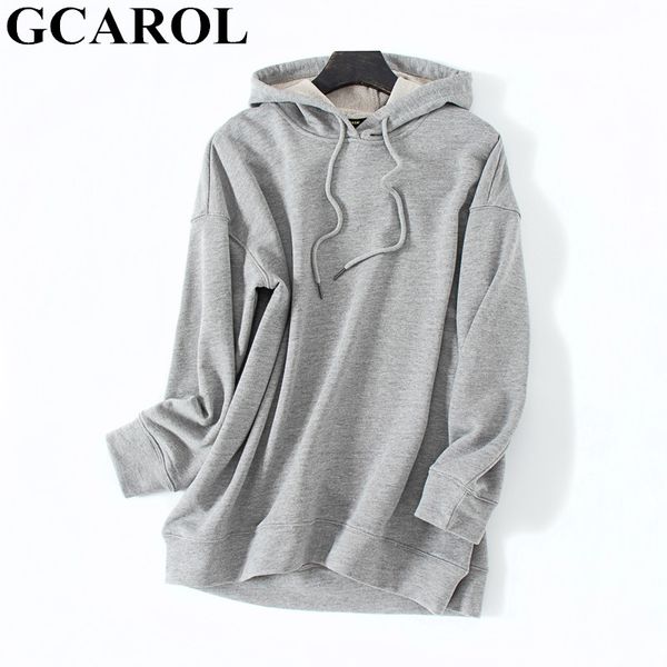 gcarol 2020 early spring women oversize hooded asymmetric length casual high street sweatshirt boyfriend style jersey pullover, Black
gcarol 2020 early spring women oversize hooded asymmetric length casual high street sweatshirt boyfriend style jersey pullover, Black