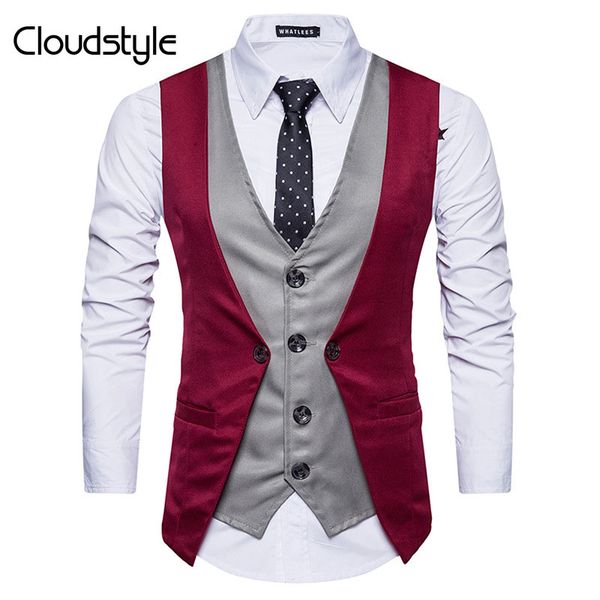 men's vests cloudstyle 2021 fashion men vest autumn multicolor slim fit pure color business mens hand knitted button pullovers, Black;white
men's vests cloudstyle 2021 fashion men vest autumn multicolor slim fit pure color business mens hand knitted button pullovers, Black;white