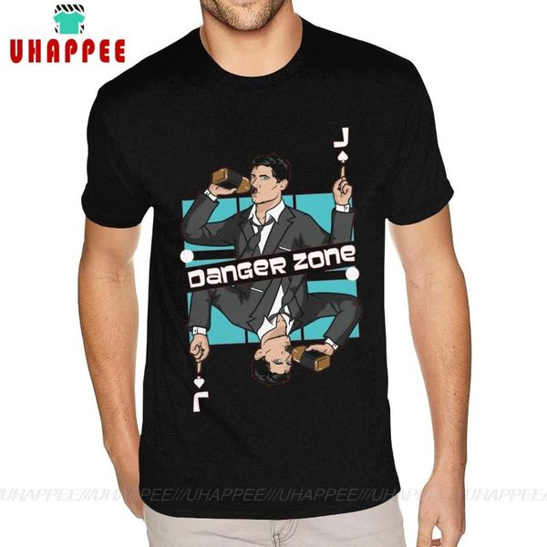archer the danger zone shirt custom cotton short sleeve for men's xxxl black tees shirt, White;black
archer the danger zone shirt custom cotton short sleeve for men's xxxl black tees shirt, White;black