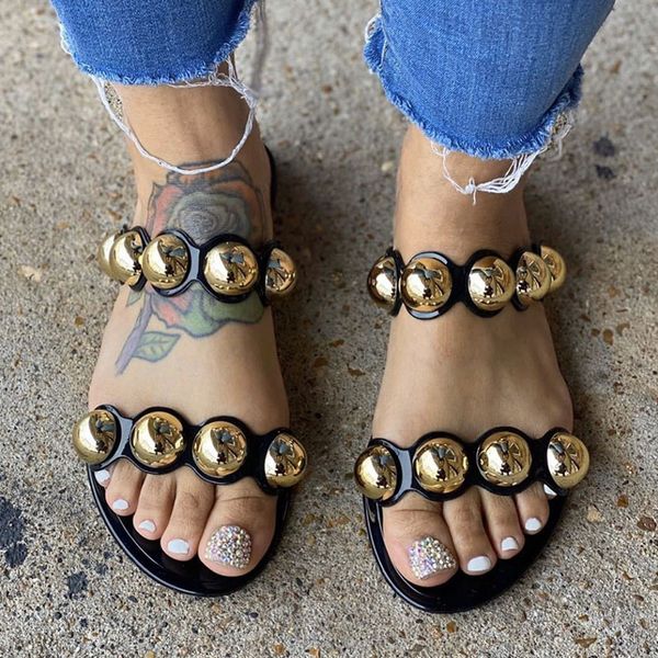 open toe women sandals flats shoes summer leisure pearl metal decoration flat female sandalias beach shoes for ladies d30, Black
open toe women sandals flats shoes summer leisure pearl metal decoration flat female sandalias beach shoes for ladies d30, Black