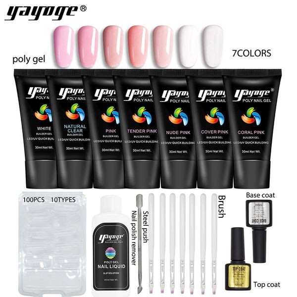 builder poly gel varnish set nail polish uv gel for nail extension quick building fake nails design polygel kit clear, Red;pink
builder poly gel varnish set nail polish uv gel for nail extension quick building fake nails design polygel kit clear, Red;pink