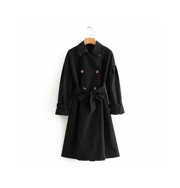 casual black woman windbreaker 2019 spring-autumn new fashion solid turn-down collar office lady coat elegant sheath female coat, Tan;black
casual black woman windbreaker 2019 spring-autumn new fashion solid turn-down collar office lady coat elegant sheath female coat, Tan;black