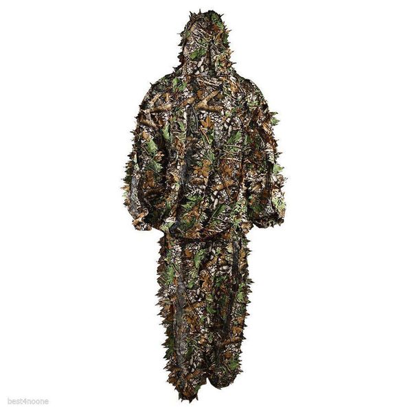 new hunting ghillie suit 3d camo bionic leaf camouflage jungle woodland birdwatching manteau hunting clothing
new hunting ghillie suit 3d camo bionic leaf camouflage jungle woodland birdwatching manteau hunting clothing