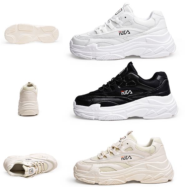 new release women men casual shoes luxury black white leather platform designer trainers sneakers homemade brand made in china 39-44, White;red
new release women men casual shoes luxury black white leather platform designer trainers sneakers homemade brand made in china 39-44, White;red