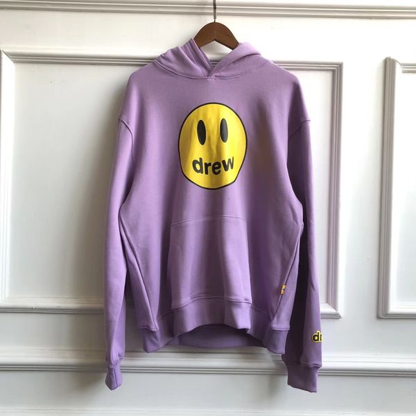 2019fw drew house solid color hoodies men women couples drew smile face printed embroidery justin bieber hoody sweatshirts men y200704, Black
2019fw drew house solid color hoodies men women couples drew smile face printed embroidery justin bieber hoody sweatshirts men y200704, Black