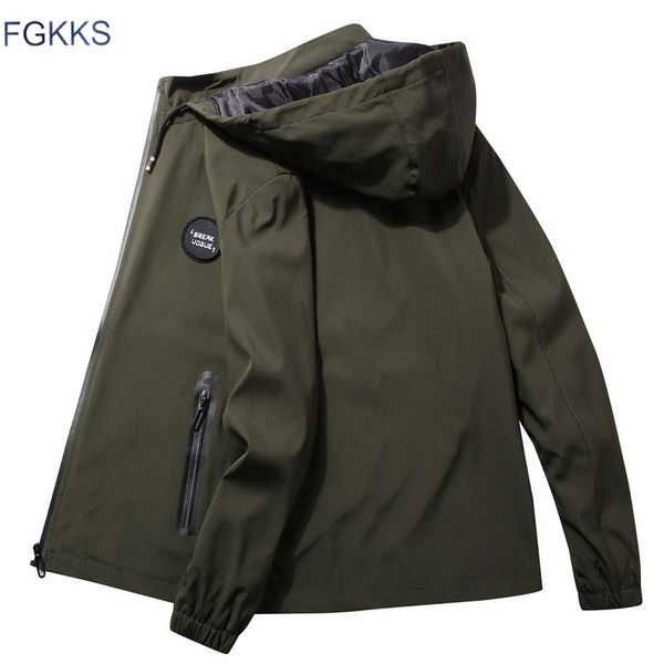 fgkks fashion trend men hooded jackets new men's simple solid color thin jackets male casual wild jacket coat brand clothing, Black;brown
fgkks fashion trend men hooded jackets new men's simple solid color thin jackets male casual wild jacket coat brand clothing, Black;brown