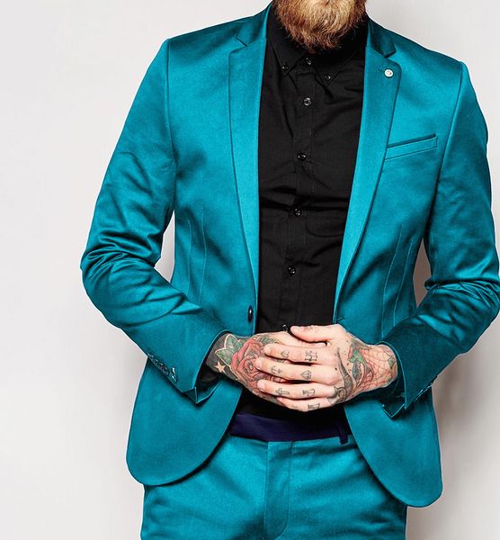 anniebritney 2019 fashion shiny blue satin italian men suit prom party wedding tuxedos slim fit groom suits custom blazer pants, White;black
anniebritney 2019 fashion shiny blue satin italian men suit prom party wedding tuxedos slim fit groom suits custom blazer pants, White;black