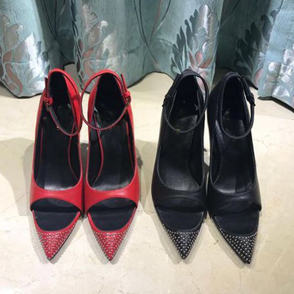 fashion leather high heels edwige peep toe pumps sandals banquet high heel luxury women sandals riveted beaded high heels sandals, Red;white
fashion leather high heels edwige peep toe pumps sandals banquet high heel luxury women sandals riveted beaded high heels sandals, Red;white