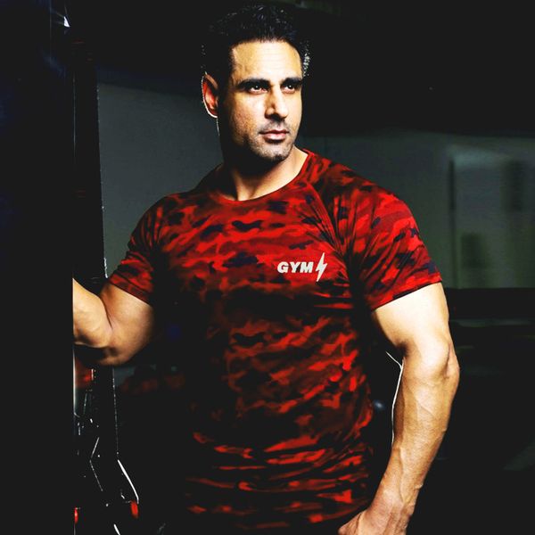 camouflage short sleeve t-shirt mens running compression sport shirt men dry fit breathable rashgard man gym fitness tights, Black;blue
camouflage short sleeve t-shirt mens running compression sport shirt men dry fit breathable rashgard man gym fitness tights, Black;blue