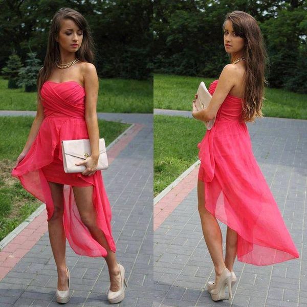 bridesmaid dresses casual red sweetheart ruched high low chiffon party dresses cocktail prom gowns 47, White;pink
bridesmaid dresses casual red sweetheart ruched high low chiffon party dresses cocktail prom gowns 47, White;pink