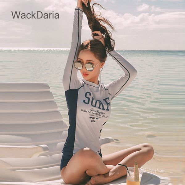 wackdaria rash guards женщины купальник купальники женщины с длинным рукавом белый цвет высокая талия майо де биан femma купальник длинный, White;black
wackdaria rash guards женщины купальник купальники женщины с длинным рукавом белый цвет высокая талия майо де биан femma купальник длинный, White;black