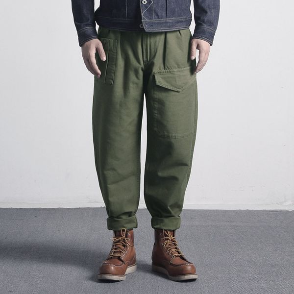 nc-0002 us style cargo pants mens 10 oz cotton vintage og107 loose casual pants, Blue
nc-0002 us style cargo pants mens 10 oz cotton vintage og107 loose casual pants, Blue