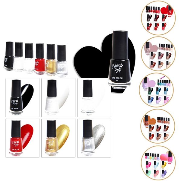 для color style 6 цветов лак для ногтей набор прочный матовый блеск гель лак для ногтей
для color style 6 цветов лак для ногтей набор прочный матовый блеск гель лак для ногтей