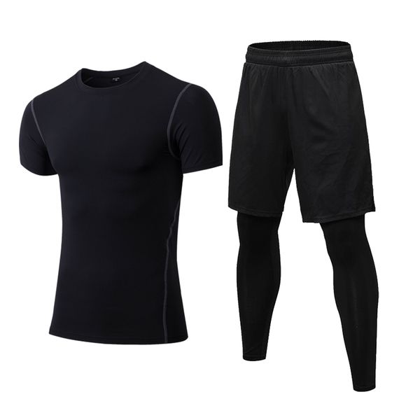 men's running sets 2pcs fake pants summer tees gym tights compression tracksuit jogging fitness sportswear sports suit 2xl, Black;blue
men's running sets 2pcs fake pants summer tees gym tights compression tracksuit jogging fitness sportswear sports suit 2xl, Black;blue