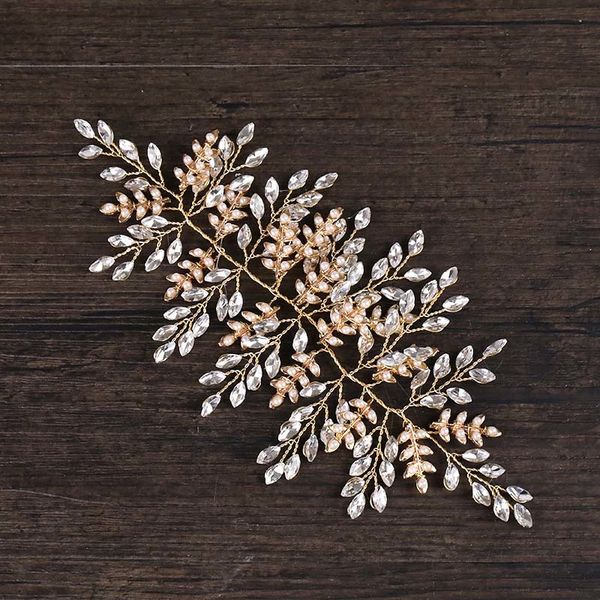 gold crystal beads leaf handmade hairband bride headband hair vine hair jewelry wedding headpiece tiara hair accessories bh, Golden;white
gold crystal beads leaf handmade hairband bride headband hair vine hair jewelry wedding headpiece tiara hair accessories bh, Golden;white