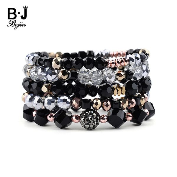 bojiu 5 pcs/set trendy faceted crystal charm bracelets women elastic golden hematite copper black crystal bracelet bcset214, Golden;silver
bojiu 5 pcs/set trendy faceted crystal charm bracelets women elastic golden hematite copper black crystal bracelet bcset214, Golden;silver