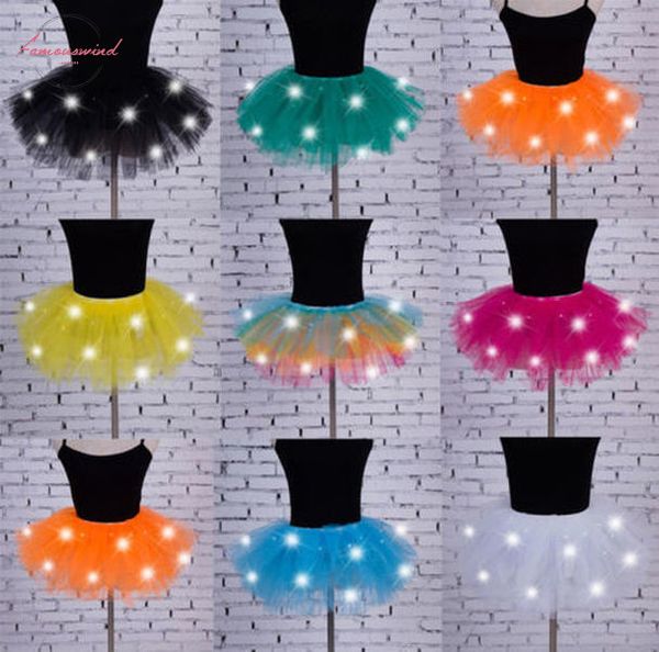 2019 new 8colors skirt women girl led light tulle tutu dancing skirt fancy hip hop hen party halloween costume 8 layers, Black
2019 new 8colors skirt women girl led light tulle tutu dancing skirt fancy hip hop hen party halloween costume 8 layers, Black
