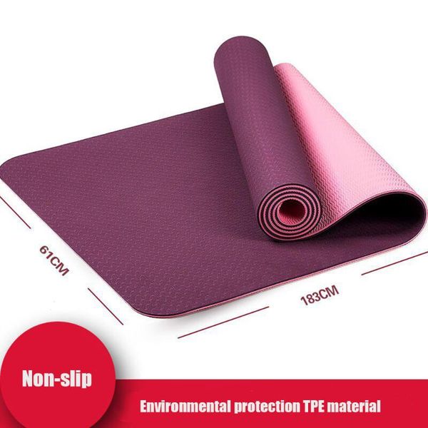 yoga mat two-color environmentally friendly tasteless thickened sports mat widened and lengthened fitness dance practice
yoga mat two-color environmentally friendly tasteless thickened sports mat widened and lengthened fitness dance practice