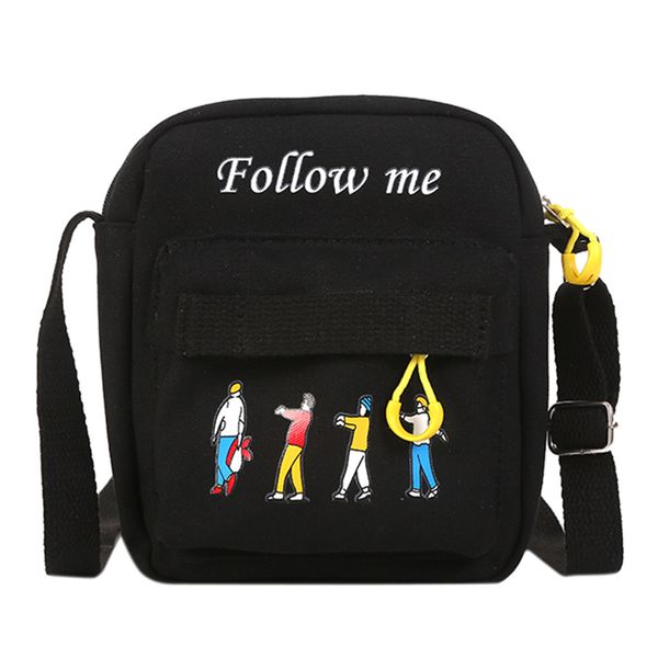 women crossbody bags fashion simple canvas shoulder bags leisure cartoon printing messenger bag letter zipper bag ladies
women crossbody bags fashion simple canvas shoulder bags leisure cartoon printing messenger bag letter zipper bag ladies
