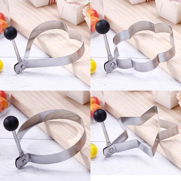 stainless steel form for frying eggs tools omelette mould device egg/pancake ring egg shaped kitchen appliances drop shipping
stainless steel form for frying eggs tools omelette mould device egg/pancake ring egg shaped kitchen appliances drop shipping