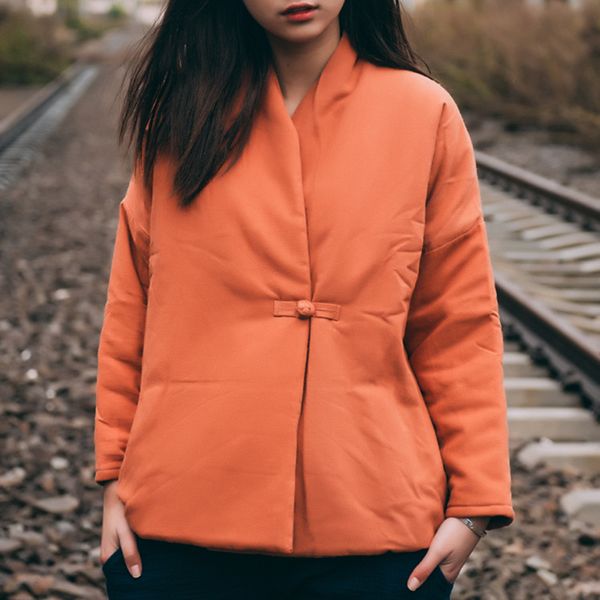 johnature women cotton coats parkas 2019 autumn winter new vintage loose casual plus cotton women parkas warm coat, Black
johnature women cotton coats parkas 2019 autumn winter new vintage loose casual plus cotton women parkas warm coat, Black